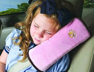 unique bargains seatbelt pillows in pink