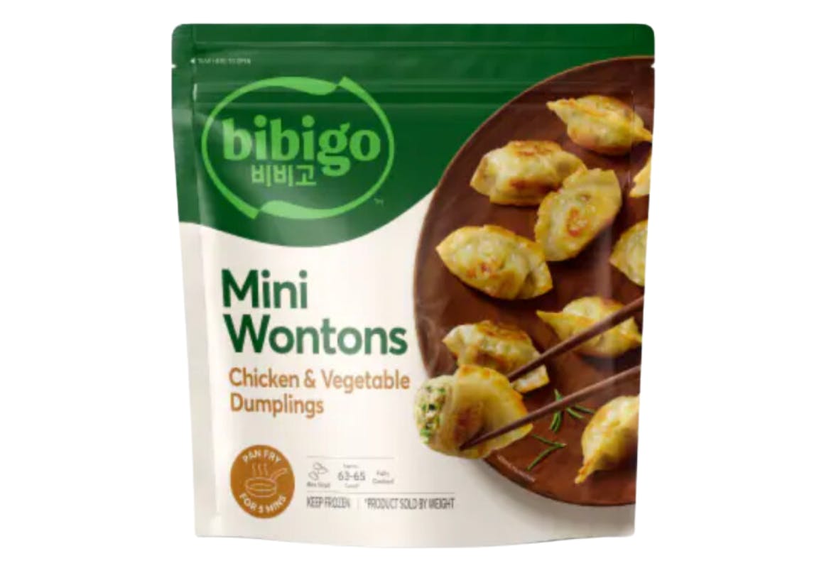 2 Bibigo Frozen Wontons