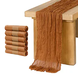 Cheesecloth Table Runner