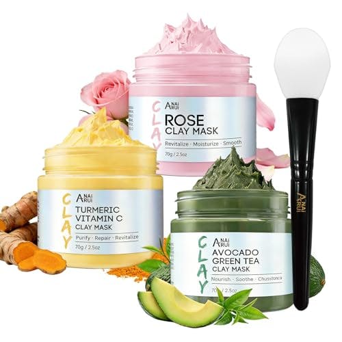 Clay Mask Set 3-Pack