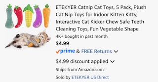 Amazon Catnip Cat Toys 2026 2