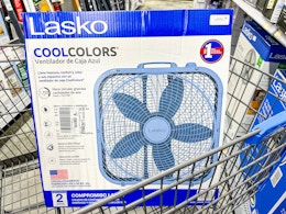 Summer Savings Start Now: Walmart Just Dropped the Lasko Box Fan to $23 card image