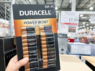 costco Duracell batteries handheld with price