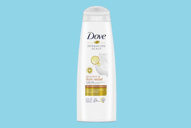 Dove Anti-Dandruff Shampoo, as Low as $1.70 on Amazon card image