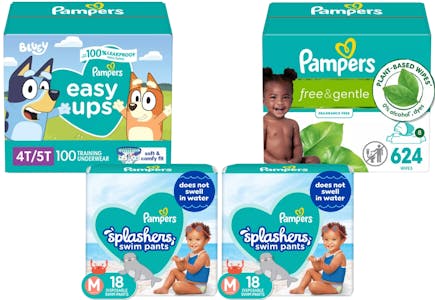 4 Pampers Products