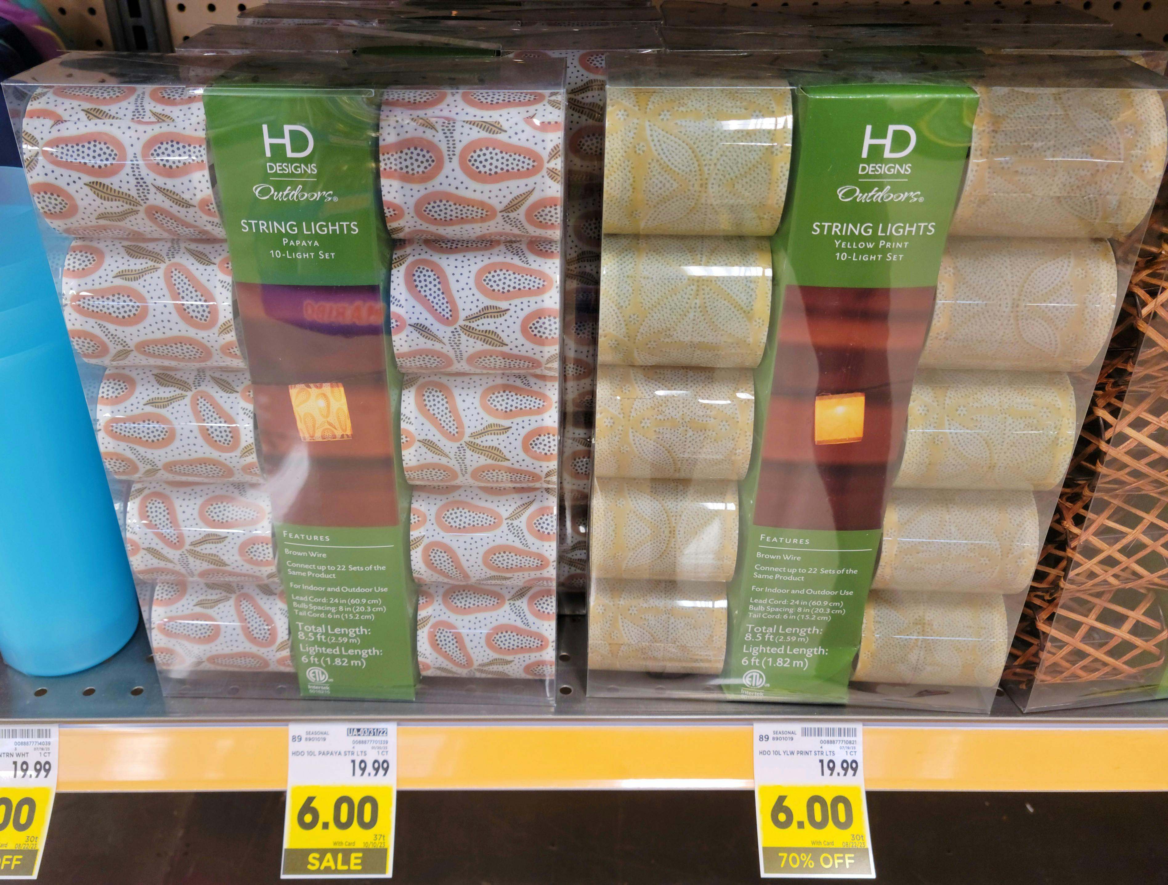 HD Designs Outdoor String Lights, as Low as 6 at Kroger The Krazy