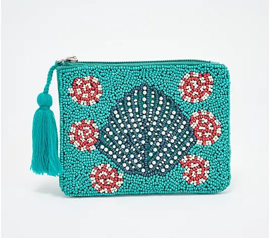 America & Beyond Beach Coin Pouch