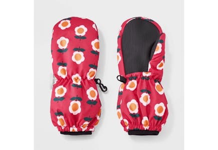 Cat & Jack Toddler Extended Mittens