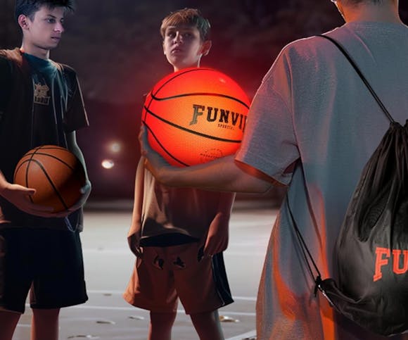LED Light-Up Basketball, Just $12.99 With Amazon Promo Code (Reg. $26)