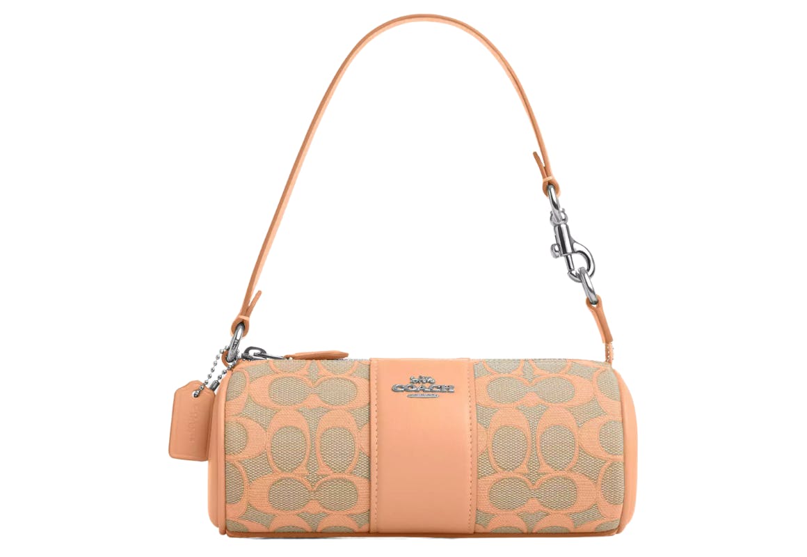 Coach Leather Barrel Bag