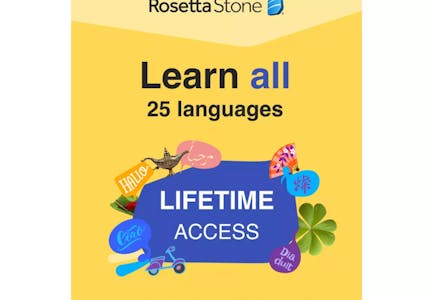 Rosetta Stone Lifetime Subscription