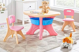 Kid-Sized Table and Chair Set, Now $64 at The Home Depot (Reg. $153)  card image