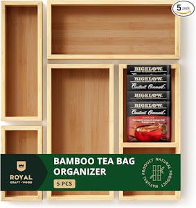 Bamboo Drawer Organizers