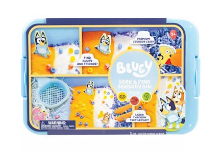 Bluey Seek & Find Sensory Bin