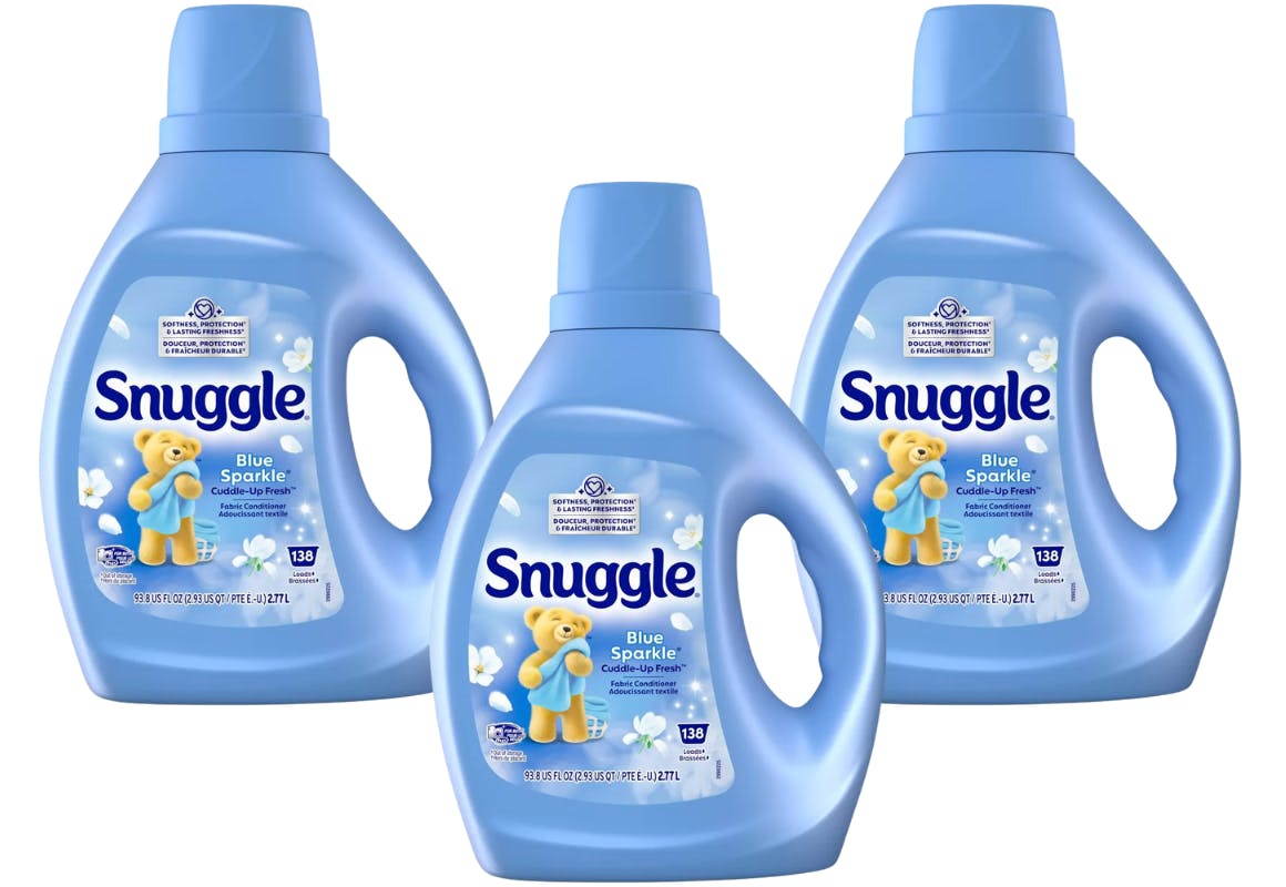3 Snuggle Fabric Softener Bottles