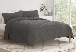 Linens & Hutch 3-Piece Quilt Sets, as Low as $35 Shipped (Reg. $126+) card image
