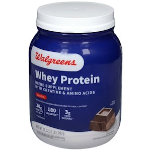 2 Walgreens Whey Protein Jars
