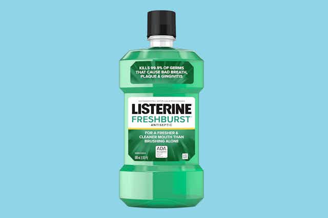 Listerine Freshburst Mouthwash, as Little as $2.95 on Amazon card image