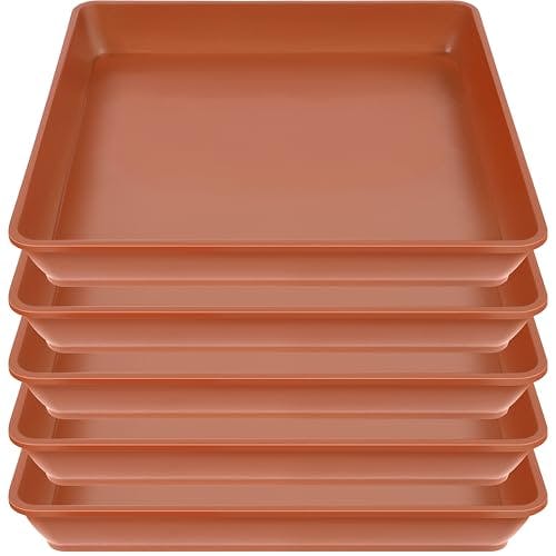 Square Plant Saucer 5-Pack
