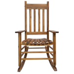 Natural Wood Rocking Chair