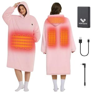 Wearable Heated Blanket Hoodie