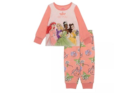 Disney Toddler Princess Pajama Set