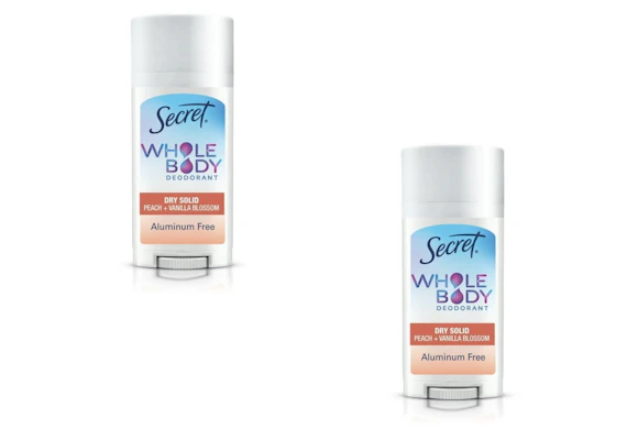 2 Secret Deodorants