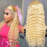 Blonde Human Hair Wig