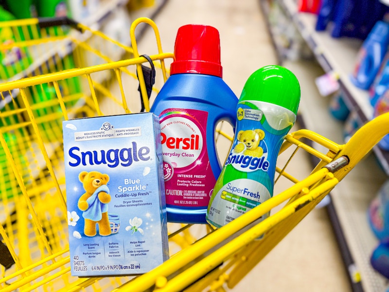 dollar general snuggle and persil laundry items