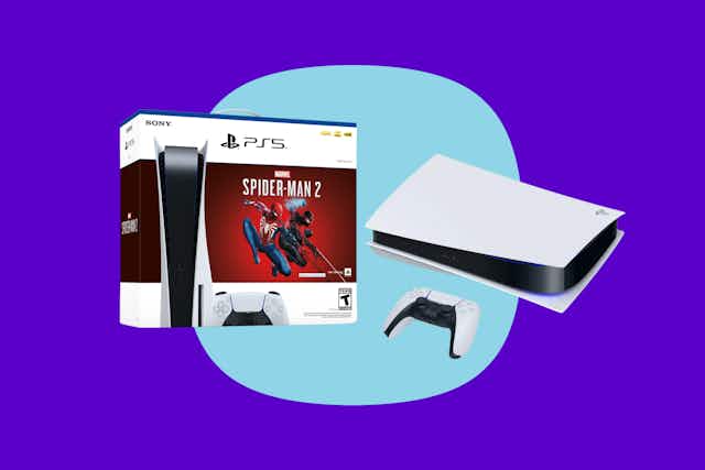 PS5 Deal: Save 11% With Special Spider-Man 2 Bundle at Walmart or Amazon card image