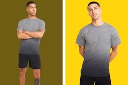 This Hanes Men's Tee Is Now Just $6 at Walmart (Reg. $20) — Selling Out Fast card image