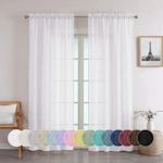Crushed Sheer Curtains
