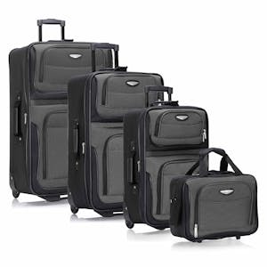 4-Piece Expandable Luggage Set