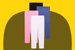 Toddler Leggings 4-Pack, Only $9.99 at Walmart (Won't Last Long) card image
