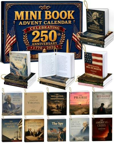 Mini Book Advent Calendar