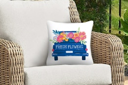 Get 2 Patio Pillows for $6 at Walmart (Reg. $9) card image