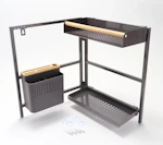 Two-Tier Corner Rack Organizer