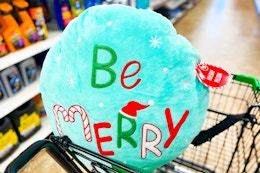 Decorative Holiday Pillows, Only $5 at Dollar Tree card image