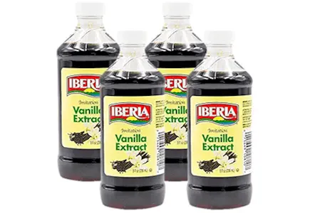 Iberia Imitation Vanilla Extract 4-Pack