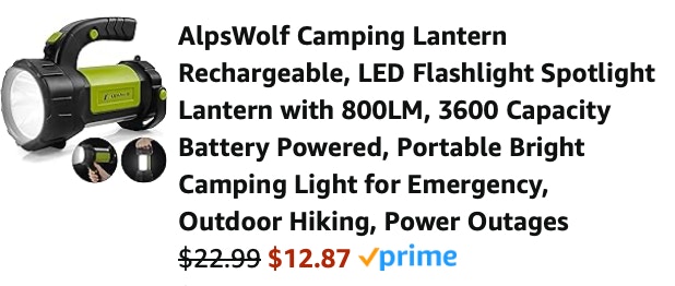 outdoor lantern