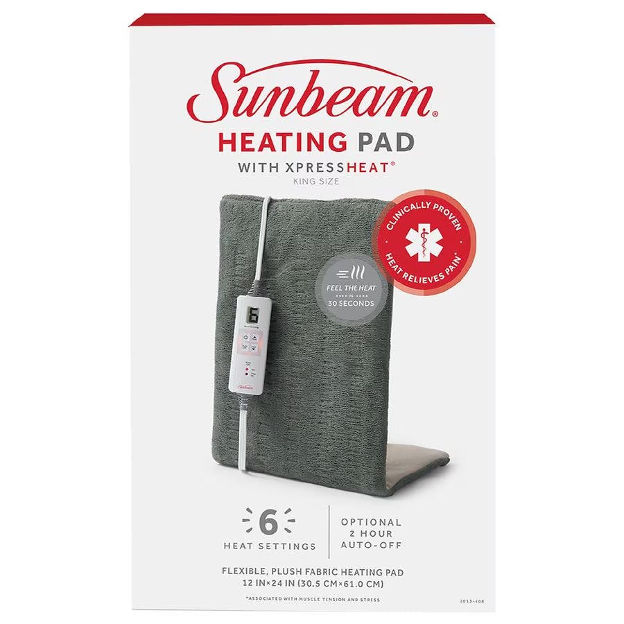 Sunbeam Heating Pad With XpressHeat