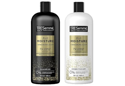 2 Tresemme Shampoo or Conditioner Products
