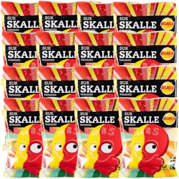 BUBS Swedish Sour Skulls 16-Pack