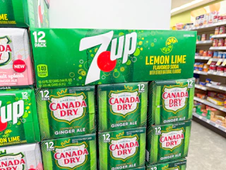 7up canada dry soda 12-packs in walgreens