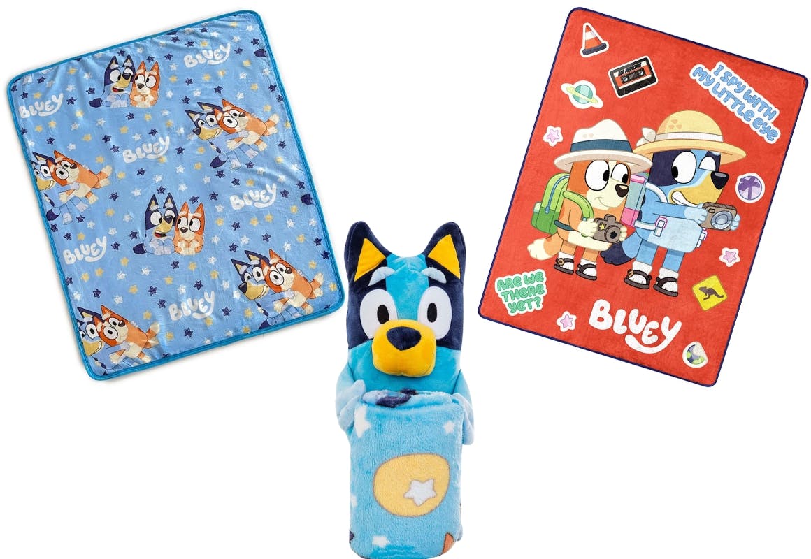 Bluey Throw Blankets 