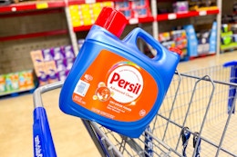 persil detergent in shopping cart