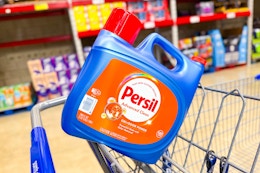 persil detergent in shopping cart