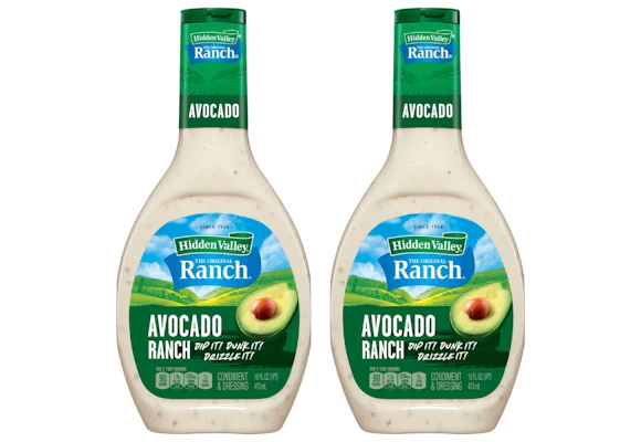 2 Hidden Valley Avocado Ranch Dressings