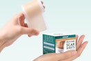 Hands displaying Medical Grade Silicone Scar Sheets