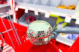 Disco Ball Scented Jar Candles, Only $2.50 Each at Target (Reg. $5) card image